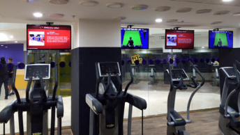 Digital Signage in Gyms and Fitness Centers